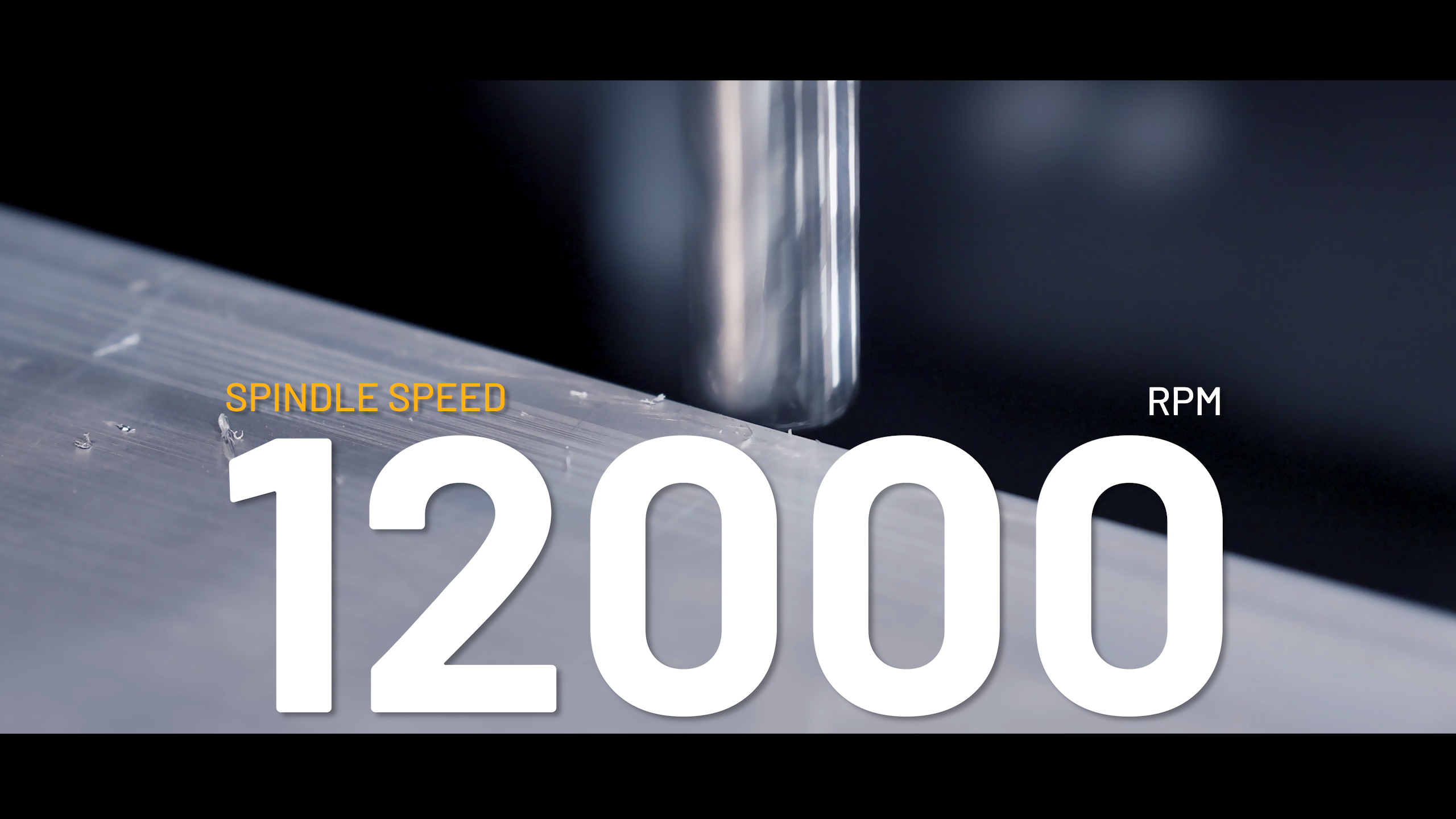 Aura 12,000 RPM spindle